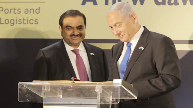 gautam adani netanyahu