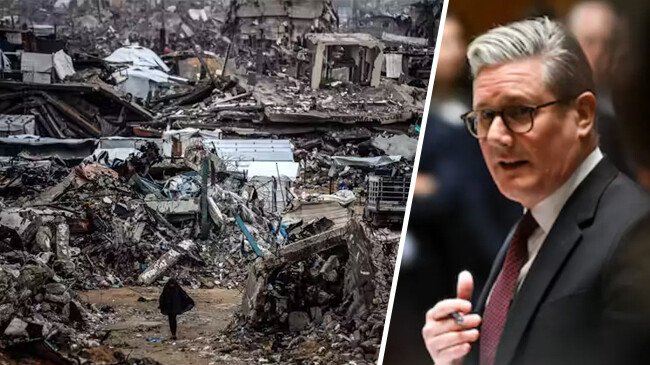 gaza and uk pm keir starmer