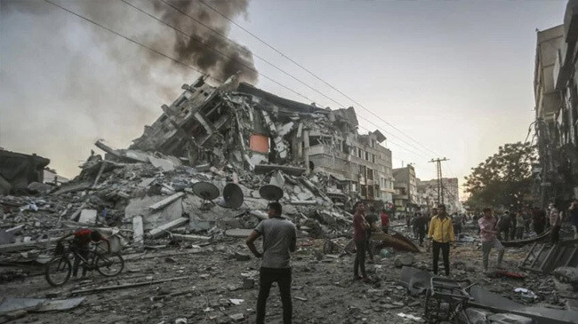 gaza buildings