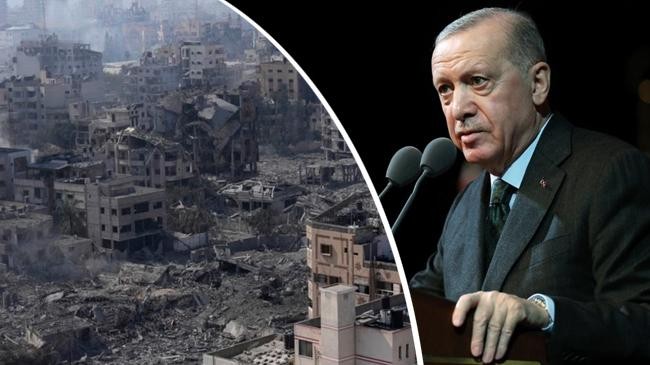 gaza destruction and erdogan