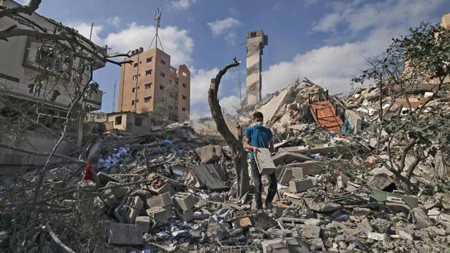 gaza destruction