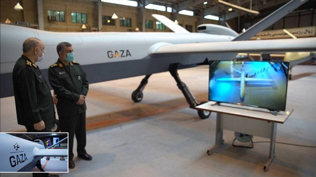 gaza dron iran 1