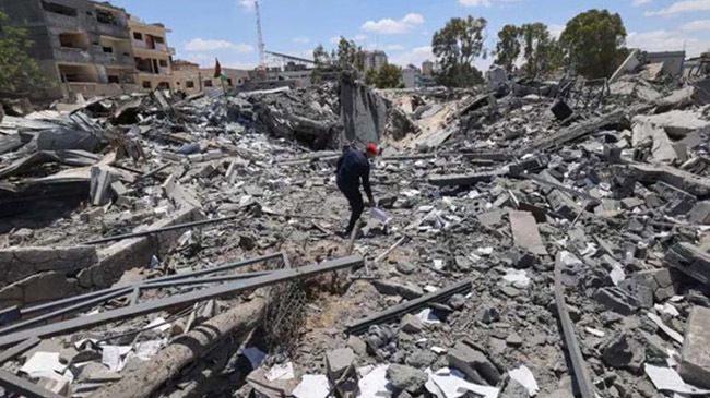 gaza ransaced israel raid