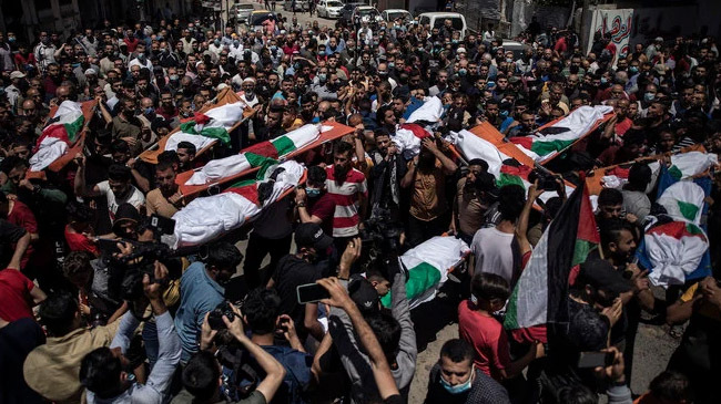 gaza refugee center attak israel