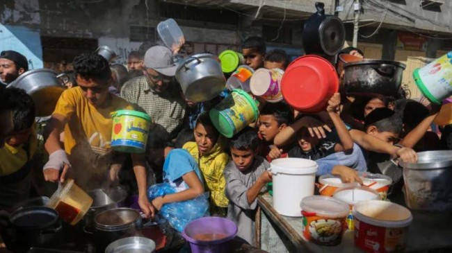 gaza starving