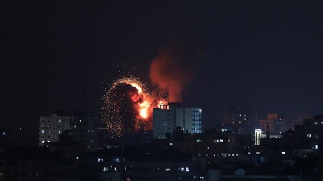 gaza strike by israel