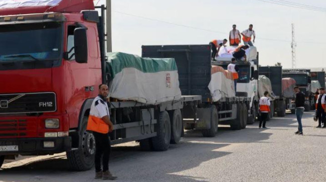 gaza truck