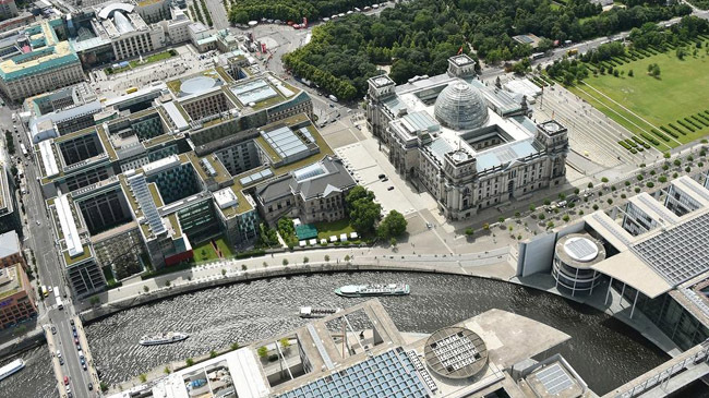 german parliament building