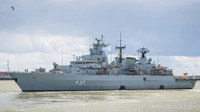 germany sends frigate south china sea