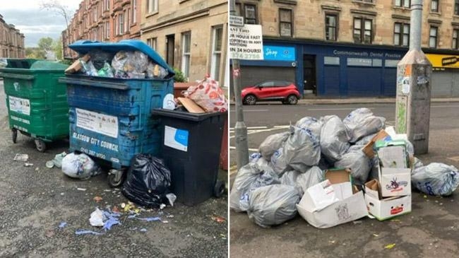 glasgow city like dust bin