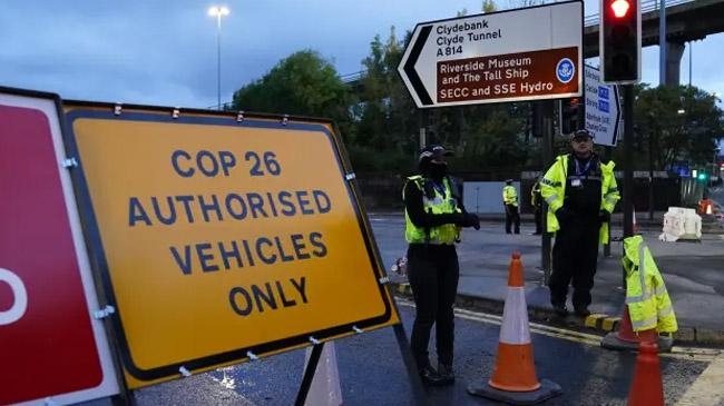 glasgow cop 26 residence lockdown