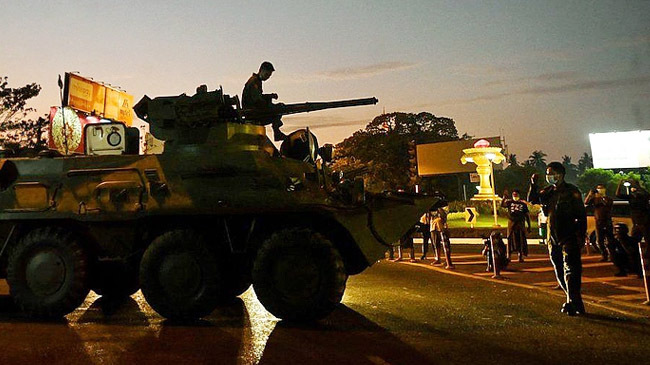 go armored in myanmar