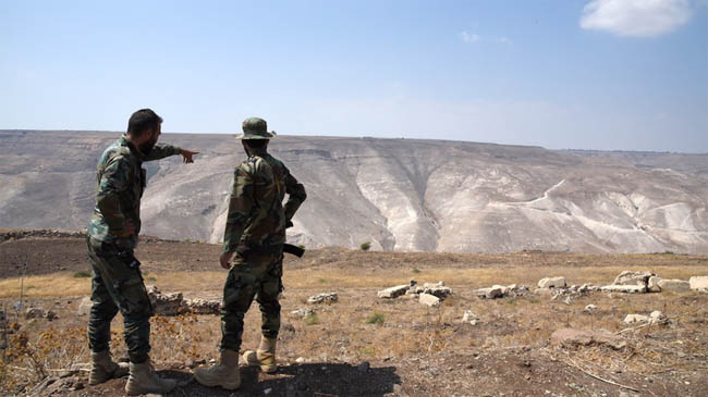golan height syrian soldiers