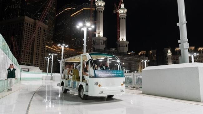 golf cart in haram