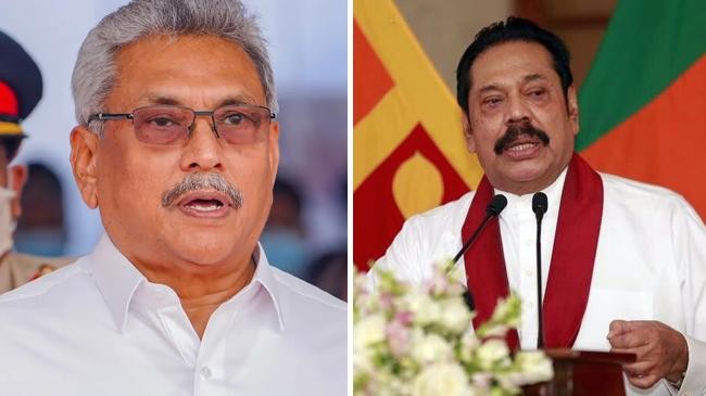 gotabaya rajapaksa and mahinda rajapaksa