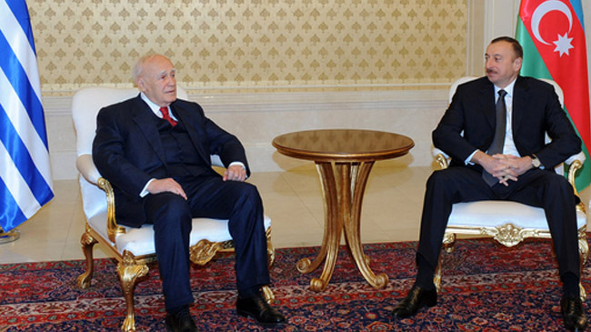 greece and azerbijan president