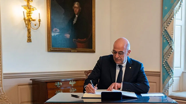 greek fm nikos dendias