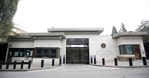 gunshots fired at US embassy in turkey