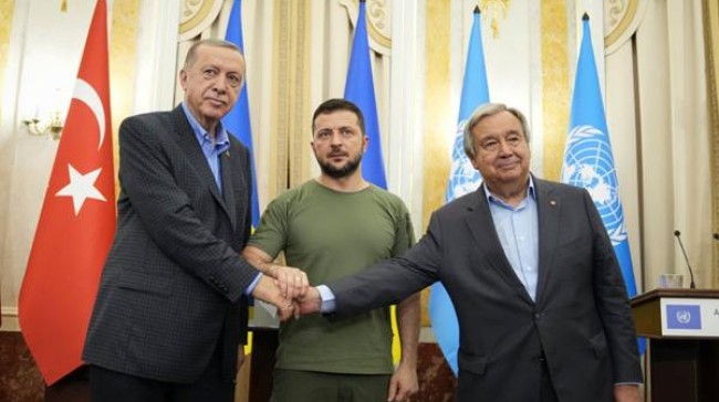 guteres erdogan and zelenskyy