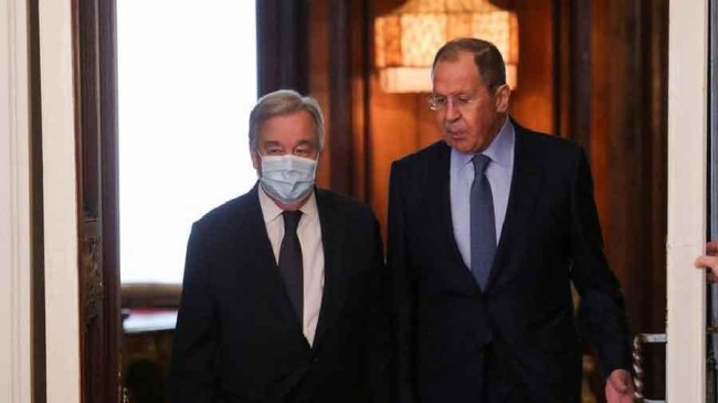 guteres lavrov
