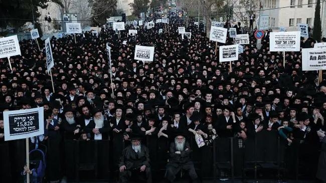 haredim protest