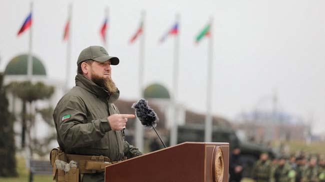 head of the chechen republic ramzan kadyrov