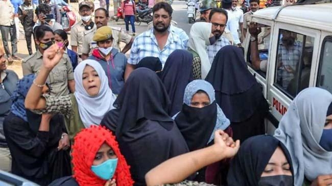hijab rally