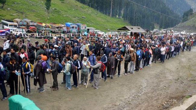 hindu pilgrims amarnath cave