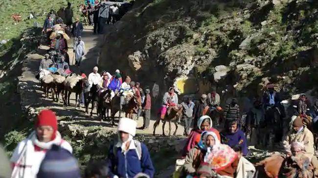 hindu pilgrims amarnath cave01