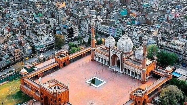 historical jama mosque delhi