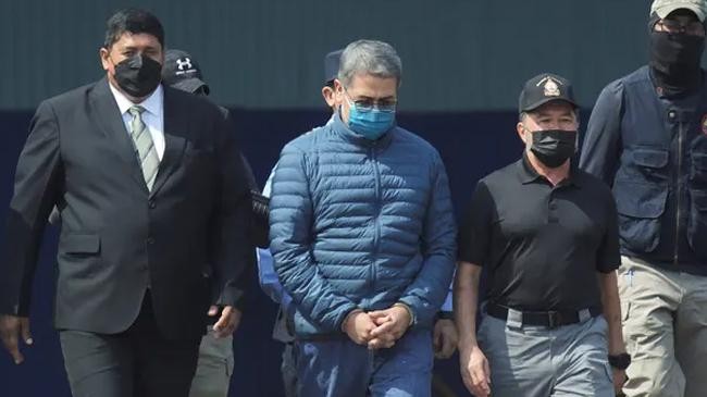 honduras juan orlando hernández arrested