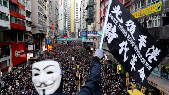 hongkong movement against china