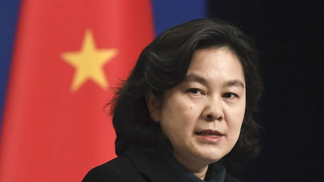 hua chunying china spokesman