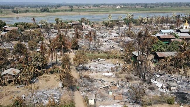 hundreds of villages on fire 1