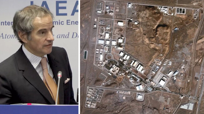iaea chief and natanz enrichment plant