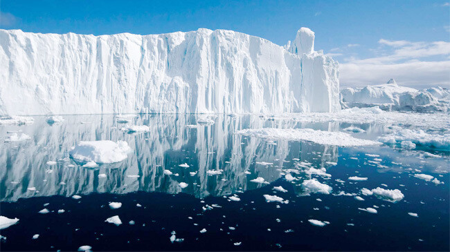 iceberg arctic ocean