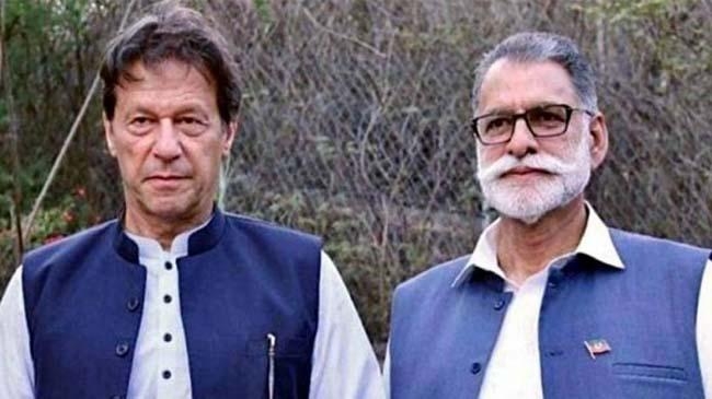 imran khan and ajk pm abdul qayyum niazi