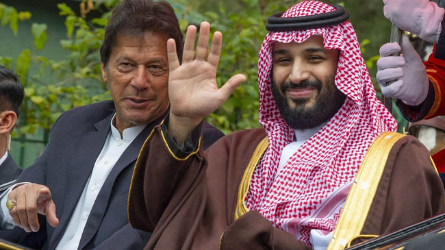 imran khan and bin salman