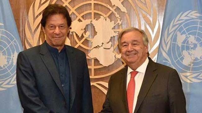 imran khan and guteres 1