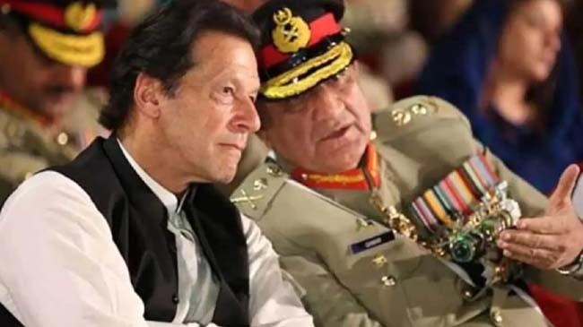 imran khan and qamar javed bajwa