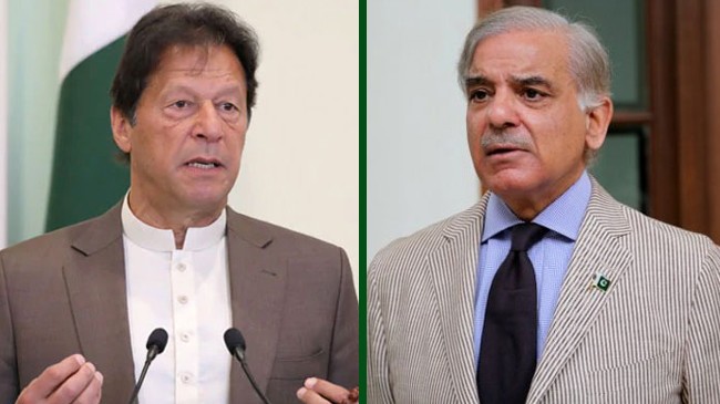 shehbaz sharif and imran khan