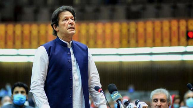 imran khan in parliament
