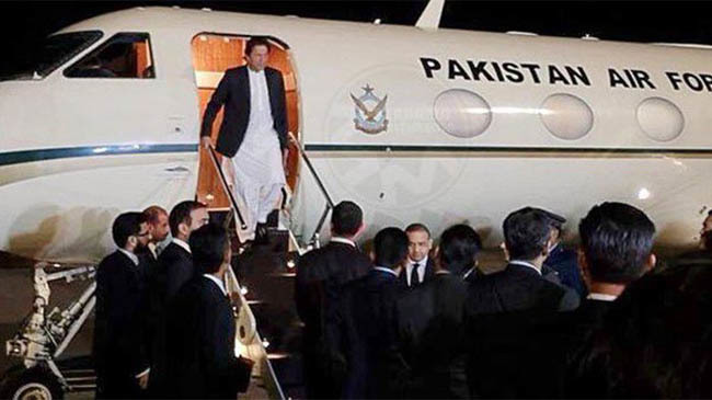 imran khan landed