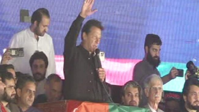 imran khan rally peshawar