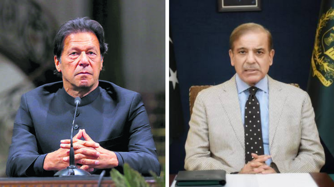 imran khan shahbaz sharif