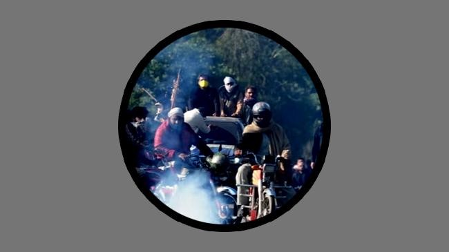 imran khan supporters breach lockdown