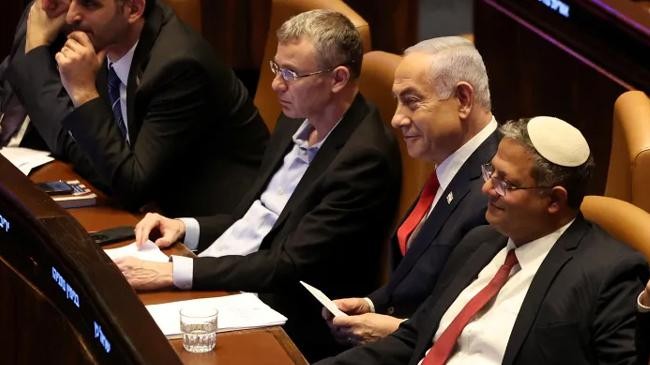 in israels parliamen benjamin netanyahu