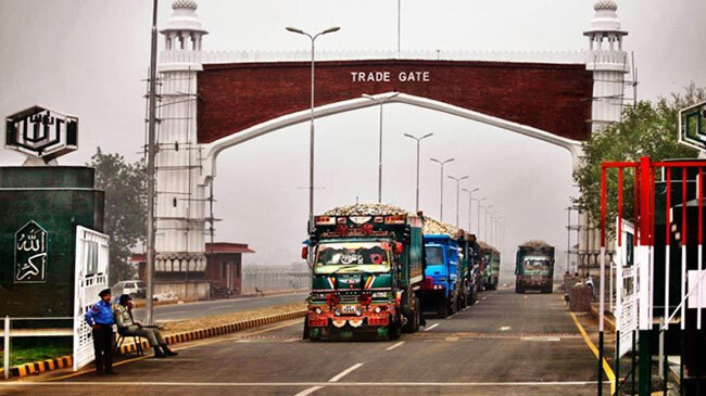 india afghan trade via pakistan inner