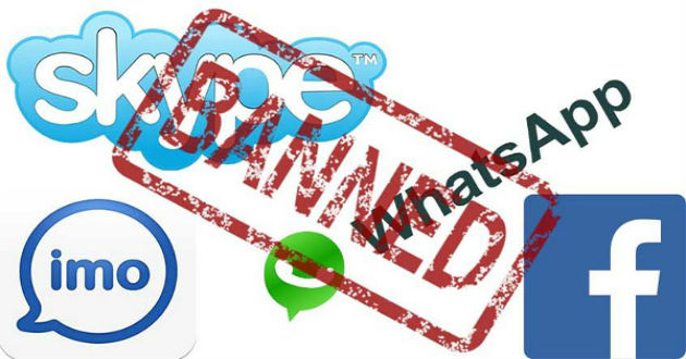 india banned social media apps in kashmir