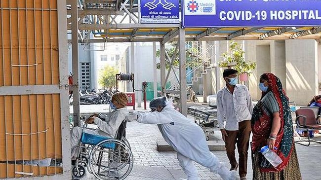 india covid hospital